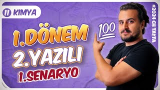 11Sınıf 1Dönem 2Yazılı Soruları  1Senaryo  11Sınıf Kimya [upl. by Latini104]