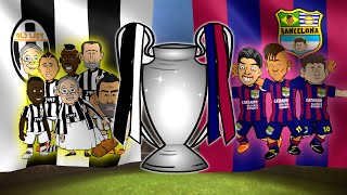 🏆UCL Champions League Intro Theme Song🏆 ROAD TO BERLIN FINAL 2015 Juventus vs Barcelona Titles [upl. by Cesar]