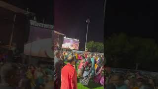 Outdoor Garba  Rutvi Pandya chicago garba dance usa gujaratisong gujarati [upl. by Thurmond745]