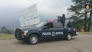 Patrullajes de la Policía Estatal en localidades de la Sierra de Guerrero [upl. by Scharff]