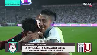 Universitario Campeón Liga 1 Betsson  Post Partido Final  Vuelta quotMatutazoquot [upl. by Ettennahs241]