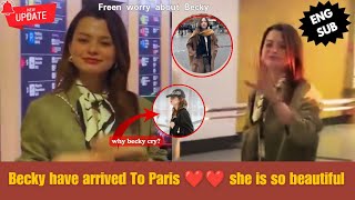 Becky Have Arrived To Paris ❤❤❤ [upl. by Ecarret]