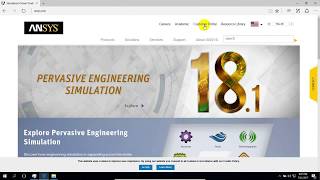 Downloading and Installing ANSYS Student Release 181 [upl. by Amery]