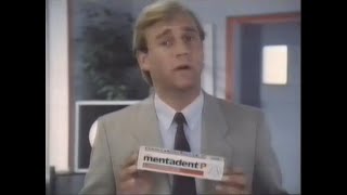 Mentadent P Toothpaste 1980s Advert Commercial Advertisement  PLEASE SUBSCRIBE  Paris Ascot [upl. by Pauline]