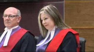 Witness ordered to remove burqa in court 2010  ABC News [upl. by Yrehc]