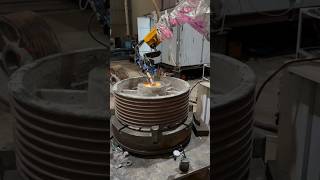 Laser welding Pulley bore repairing shorts viralvideo [upl. by Sanyu249]