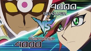 Speed Duel  Playmaker VS Revolver [upl. by Adnilym]