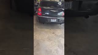 57 Hemi Chrysler 300c Complete Straight Pipe Burnouts amp Revs [upl. by Yenreit]