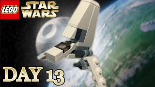 LAMEdaclass T4a Shuttle LEGO Star Wars 75366 Advent Calendar 2023  Day 13  Build and Review [upl. by Sosthena869]