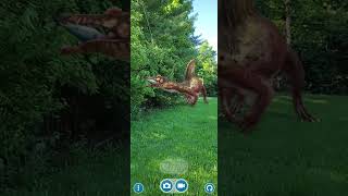 OMEGA SPINOSAURUS AEGYPTIACUS IN AR JURASSIC WORLD ALIVE [upl. by Frankel]