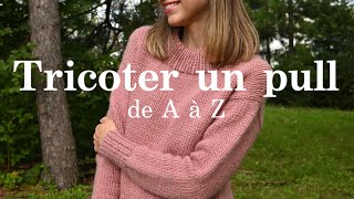 Tutoriel  Tricoter pas à pas le chandail 1988 [upl. by Daney983]