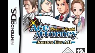 Phoenix Wright Ace Attorney Justice For All Matt Engarde Theme [upl. by Brunk44]