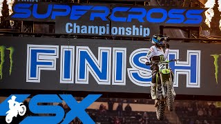 Supercross Round 2 450SX Highlights  Oakland CA RingCentral Coliseum  Jan 15 2022 [upl. by Peugia]