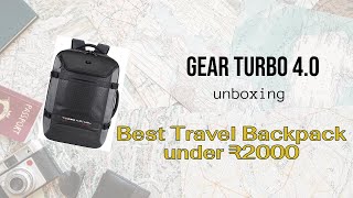 Best Travel Backpack under ₹2000 unboxing  40L backpack [upl. by Elak585]