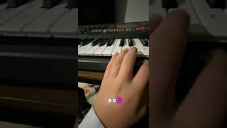 How to play Daisy Bell on the piano gorillatag gorillatagtipsgorillatag piano [upl. by Nilak]