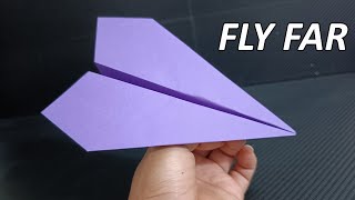 How To Make EASY Paper Airplanes that FLY FAR [upl. by Enineg]