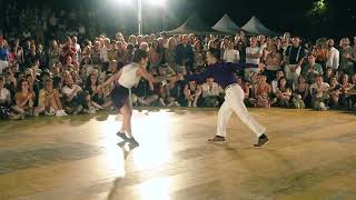 Emma amp Jeremy  Lindy Hop show at Policoro in Swing 2024 [upl. by Filberto559]