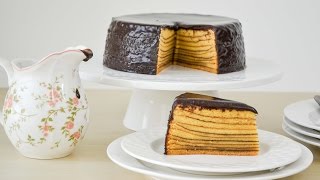 Baumkuchen  Receta 😍 Riquísima Torta Alemana  Tan Dulce [upl. by Richelle]