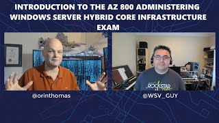 AZ 800 Administering Windows Server Hybrid Core Infrastructure Reaction [upl. by Maxentia]