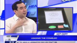 COMELEC Chair shrugs off psychiatry issue [upl. by Borman814]