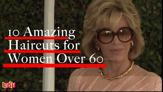 10 Amazing Haircuts for Women Over 60 [upl. by Omsoc]