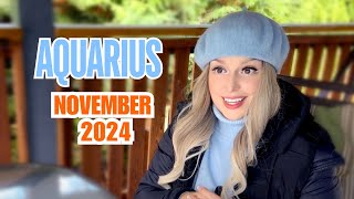 AQUARIUS NOVEMBER 2024 astrology aqaurius aquariushoroscope novemberhoroscope november [upl. by Gus]