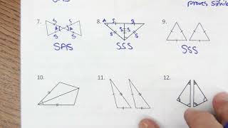 Lesson 53 Proving Triangles Congruent SSS SAS  McGraw Hill Reveal Textbook FL BEST standards [upl. by Linkoski]