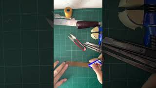 Leather Keychain Making Part 2 [upl. by Phare528]