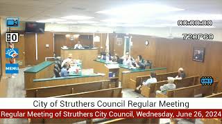 Struthers City Council General Session [upl. by Llyrehc]