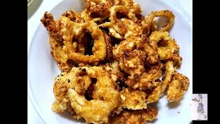 Kalamares  Crispy Breaded Squid [upl. by Daffi35]