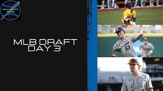 MLB DRAFT DAY 3 COVERAGE AND REACTION The Immaculate Inning [upl. by Avahc]