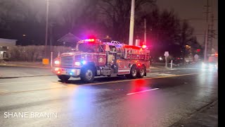 Pottersville Volunteer Fire Company Tender 63 Responding 12424 [upl. by Harcourt]