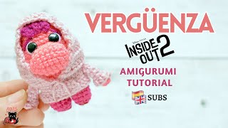 Vergüenza Amigurumi Tutorial  Intensamente 2  Amis Tejiendo Momentos ENGSPA Subs [upl. by Anaili]