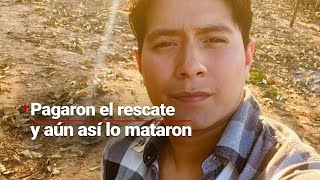 CONMOCIÓN EN COATZACOALCOS  Cristian fue secuestrado pagaron el rescate y aún así lo mataron [upl. by Lochner]