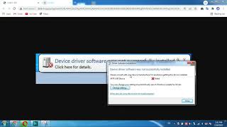 Device driver software was not successfully installed Windows 7  MTP USB Device Driver Failed Fix [upl. by Jelle]