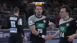 Deutschland vs Island 3021  Das komplette Handballspiel  Freundschaft Handball  07012018 [upl. by Sethi19]