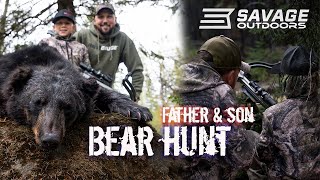 FatherSon Bear Hunt ON THE GROUND [upl. by Azilanna]