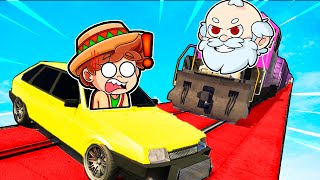 ¡NADIE SOBREVIVE a los MEGA COCHES 😂💥 SILVIOGAMER en GTA 5 ONLINE [upl. by Montford786]