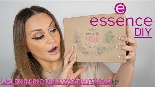 ✨ CALENDARIO DELLAVVENTO ESSENCE DIY 2021 🤩 adoro yayabeautyy [upl. by Cherilyn412]