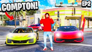 I Spent 48 hours in COMPTON  Rags to riches EP2 GTA 5 RP [upl. by Nathaniel]