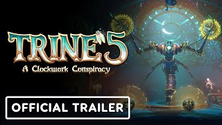 Trine 5 A Clockwork Conspiracy  Official Announcement Trailer [upl. by Eentruoc663]