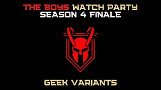 The Boys Season 4 Finale Episode 8 Watch Party [upl. by Atsylak]