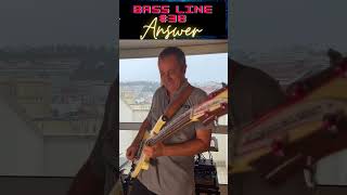 Chris Squire BASS POWER CHORDS like quotSmoke on the Waterquot [upl. by Amsed592]