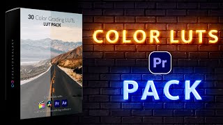 Color Luts For Premiere Pro  Premiere Pro Color Grading Presets [upl. by Sewellyn415]