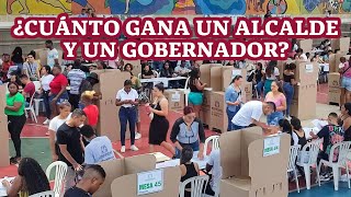 ¿Cuánto gana un alcalde y un gobernador [upl. by Ahsad383]