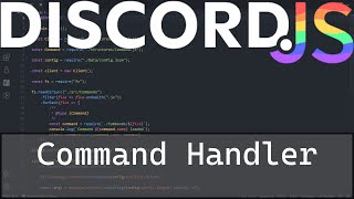 OUTDATED V13 Command Handler  How to Code a Discord Bot  DiscordJS v13 Tutorial 2 [upl. by Anemolif]