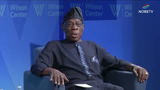 Interview with Chief Olusegun Obasanjo at the Wilson Center [upl. by Ilojne504]