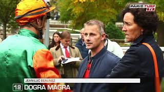 ParisTurf TV  JeanLuc Beaunez  Dogra Magra [upl. by Enortna]