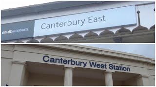 CANTERBURY WALK  Station to Station  Canterbury East to Canterbury West [upl. by Raddi]