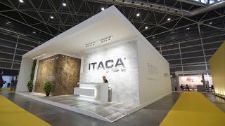 ITACA CERAMIC  EXHIBITION  CEVISAMA 2018  SPAIN [upl. by Adnorhs]